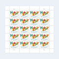 USPS 2021 Happy Birthday Forever Stamps Sheet of 20 - Mint (Scott #5635)