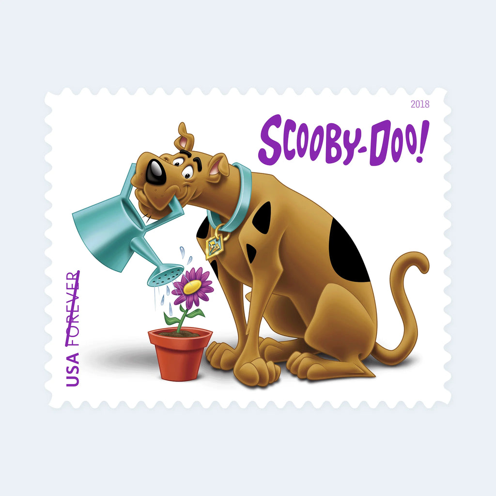 USPS Scooby-Doo! Forever Stamps Sheet of 12