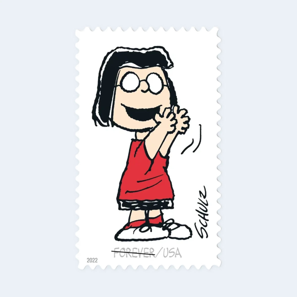 2022 USPS Charles M. Schulz Forever Stamps Pane of 20