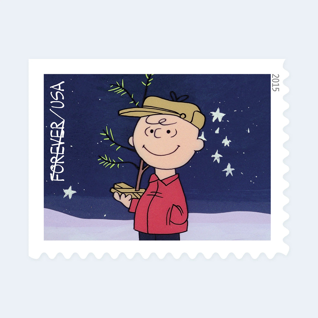 2015 USPS A Charlie Brown Christmas Forever Stamps Booklet of 20