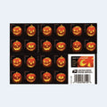 2016 USPS Jack-O’-Lanterns Forever Stamps Booklet of 20