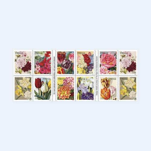 2016 USPS Botanical Art Forever Stamps Booklet of 20