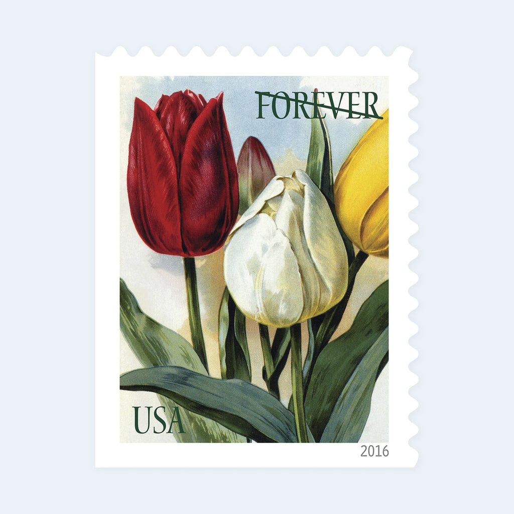 2016 USPS Botanical Art Forever Stamps Booklet of 20