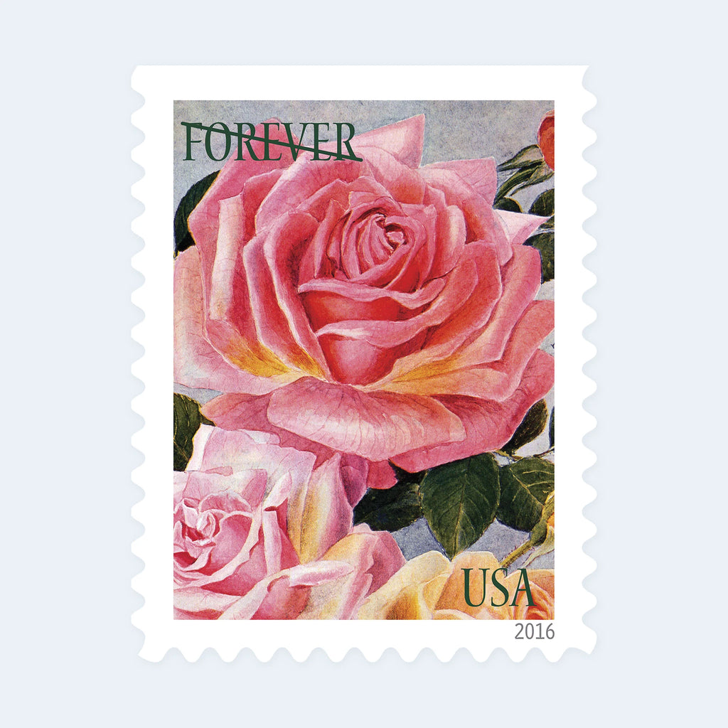 2016 USPS Botanical Art Forever Stamps Booklet of 20