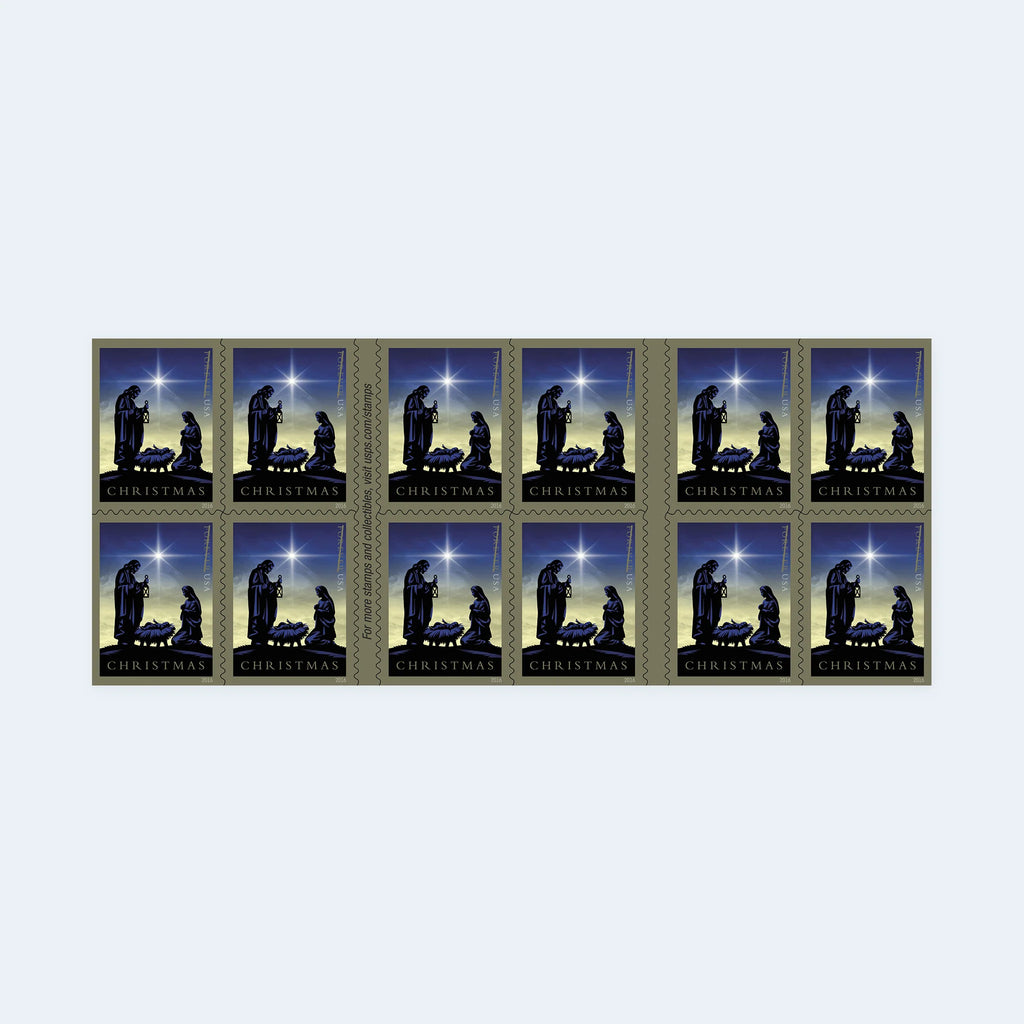 2016 USPS Nativity Forever Stamps Booklet of 20