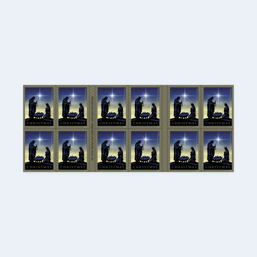 2016 USPS Nativity Forever Stamps Booklet of 20