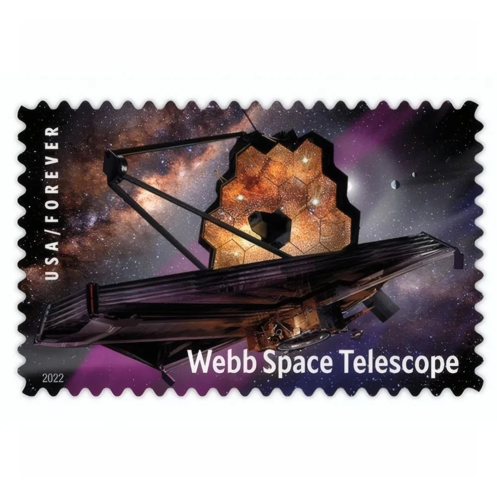 USPS 2022 James Webb Space Telescope Forever Stamps Sheet of 20 - Mint (Scott #5720)