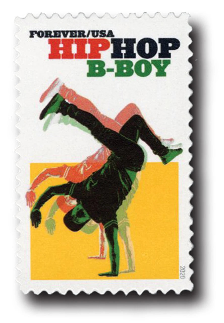 USPS 2020 Hip Hop Forever Stamps Sheet of 20 - Mint (4 Designs, Scott #5480-5483)