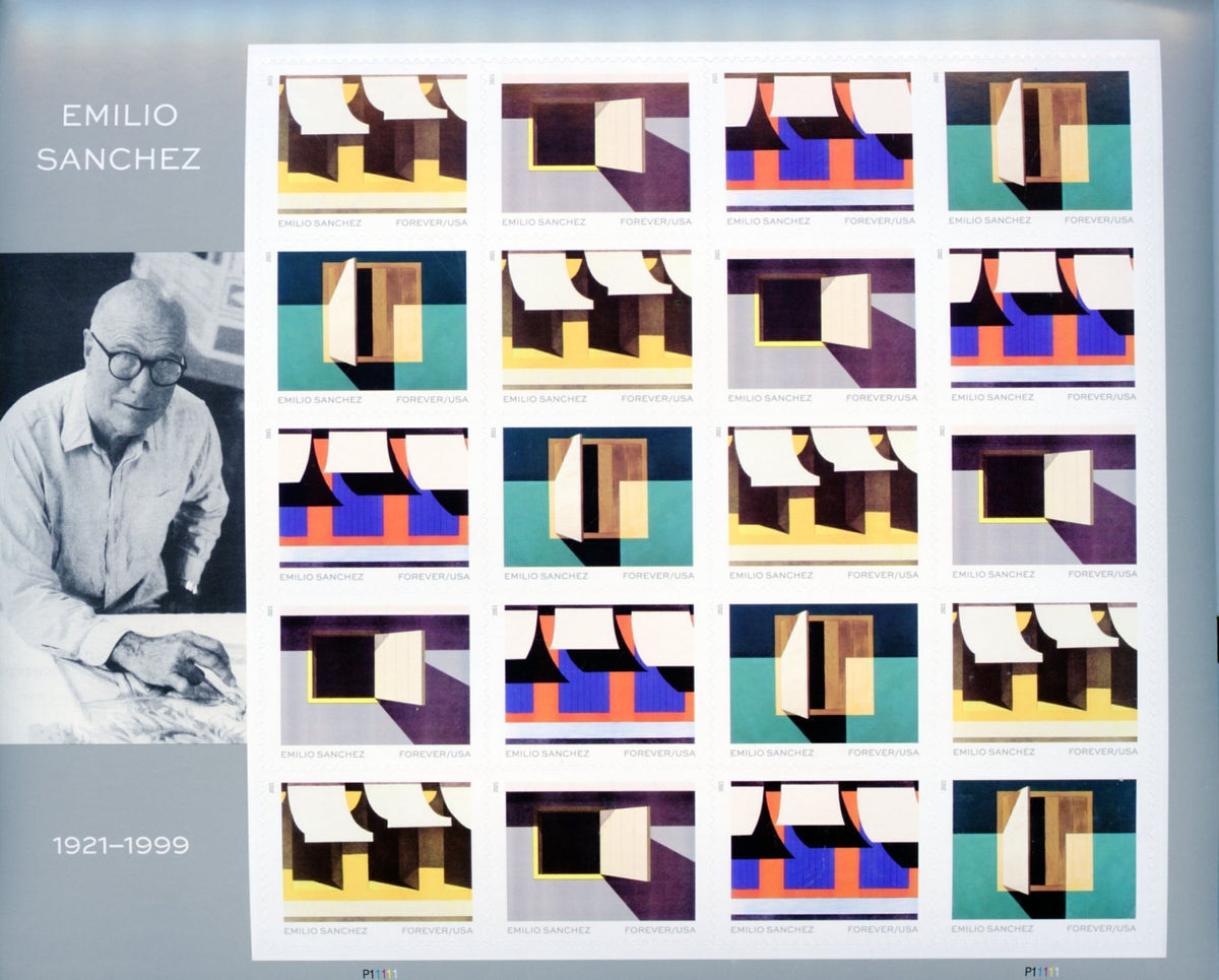 USPS Emilio Sanchez Forever Stamps Sheet of 20