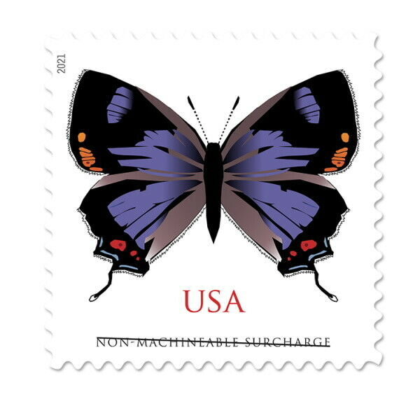 USPS Colorado Hairstreak Non-Machineable Stamps Sheet of 20