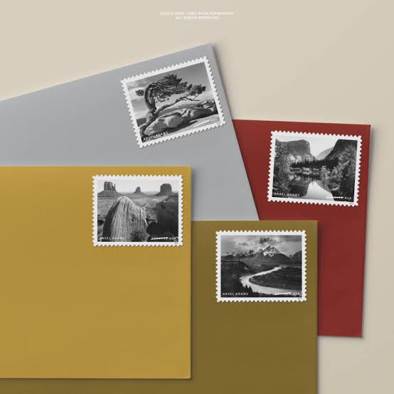 2024 USPS Ansel Adams Forever Stamps Pane of 16 (16 Designs)