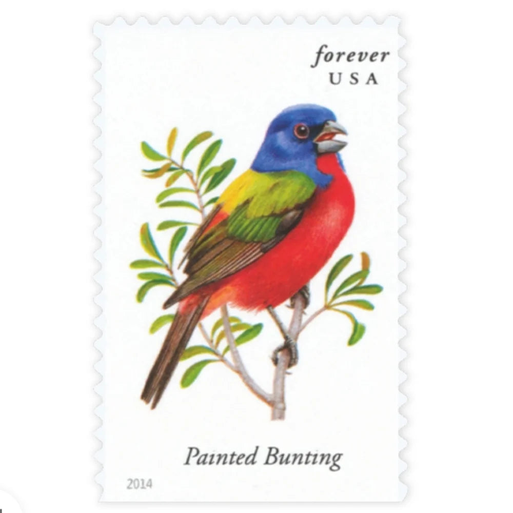 2014 USPS Songbirds Forever Stamps Booklet of 20