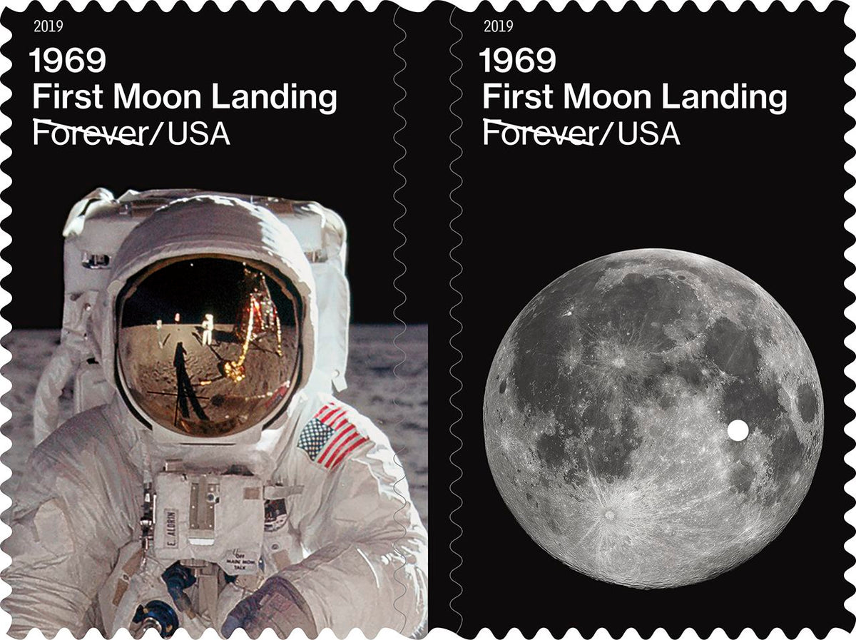 USPS 1969 First Moon Landing Forever Stamps Sheet of 24