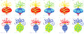 USPS Holiday Baubles Forever Stamps Booklet of 20