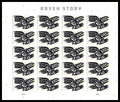 2021 USPS Raven Story Forever Stamps Pane of 20