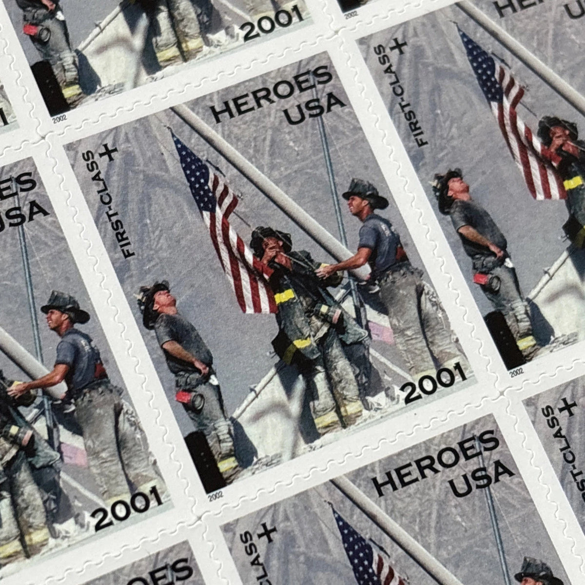 USPS Heroes of 2001 Semipostal Stamps Sheet of 20
