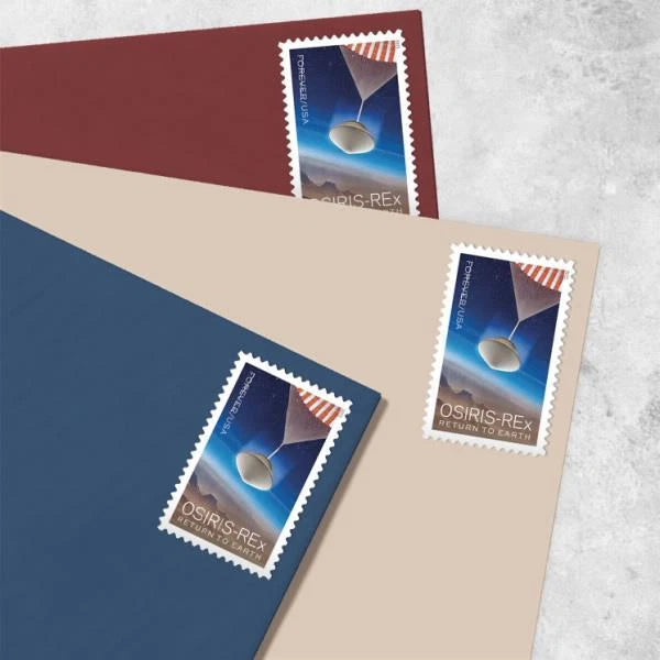 2023 USPS OSIRIS-REx Forever Stamps Pane of 20