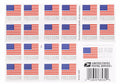 2023 USPS U.S. Flag Forever Stamps Booklet of 20