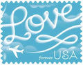 2017 USPS Love Skywriting Forever Stamps Pane of 20