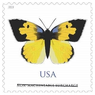 USPS California Dogface Butterfly Non-Machineable Stamps Sheet of 20